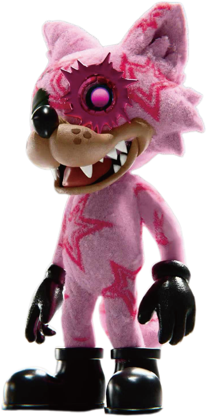 S44 pink star plush WOWNNY character collectible